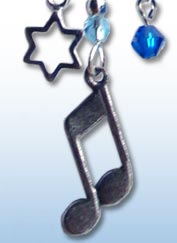 Jewish Musical Earrings 21